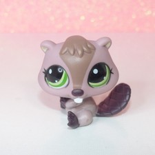 authentic littlest LPS 1108 beaver castor petshop PET SHOP hasbro