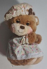 Vintage Fisher Price Quaker Oats Brown Teddy Bear 1985 1403 Plush