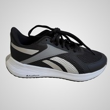 Reebok Energen Run Running Shoes Black Silver Women Size 7 FuelFoam New Comfort