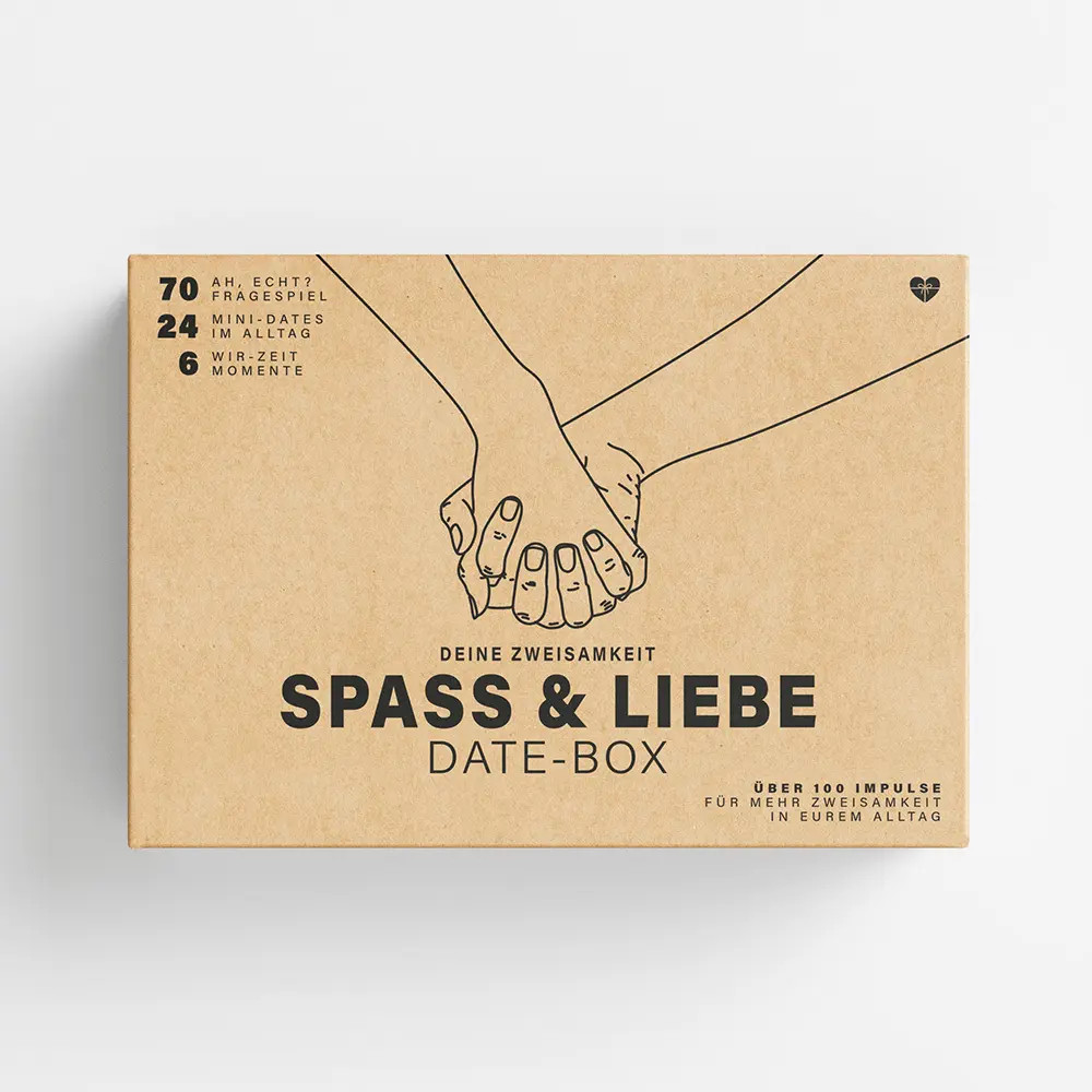 Spaß & Liebe - Date-Box | Spaß & Liebe für jeden Moment | Box | Stülpschachtel - Image 3