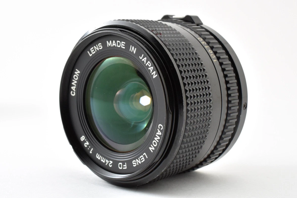 Canon New FD NFD 24mm F/2.8 ＃美品 Canon FD f/2.8 Camera Lenses 24mm Focal for sale - eBay