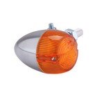 Blinker Highsider Smart Bullet-Blinker mit Zulassung silber / orange universal