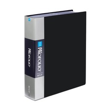 Original Art ProFolio 8.5x11 Black Art Portfolio Binder with Plastic Sleeves ...