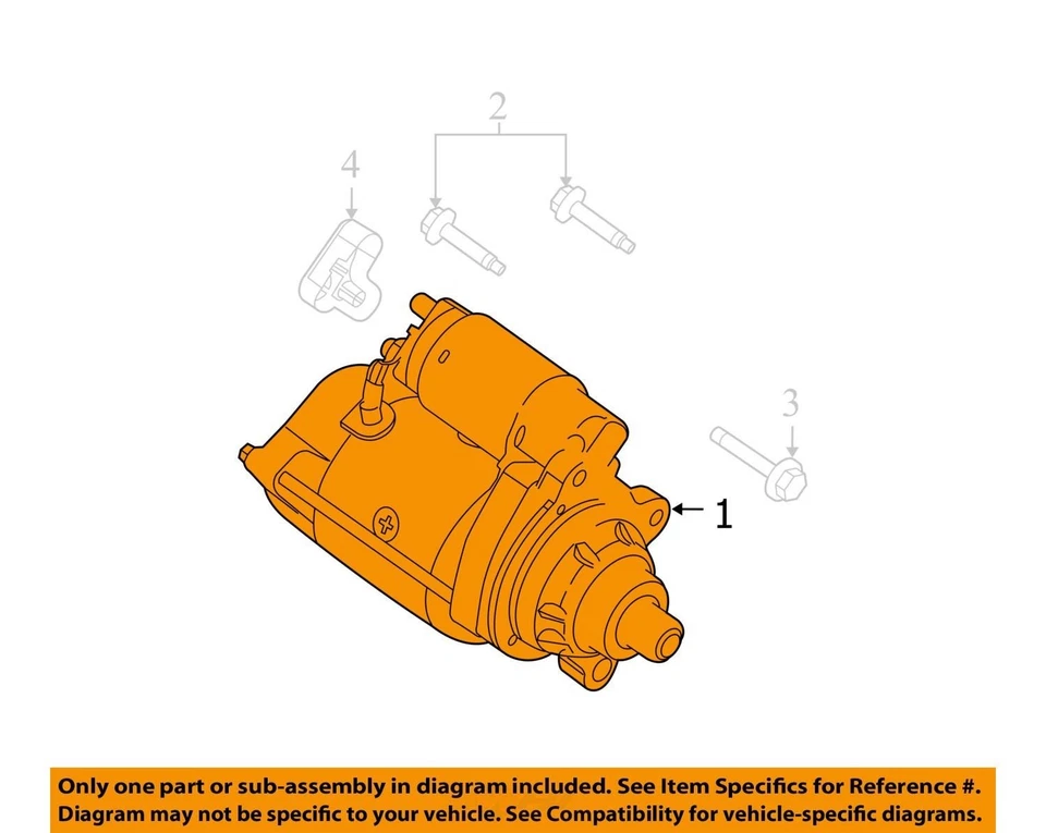 Ford F350 Super Duty 2006 motor de arranque OEM 122 k millas - LKQ388552438 Foto 4 de 4