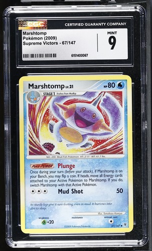 Marshtomp graded CGC 9 for sale on eBay