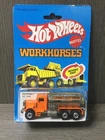 1983 Hot Wheels PETERBILT TANKER TRUCK Blackwall Workhorses MOC MIB Mint