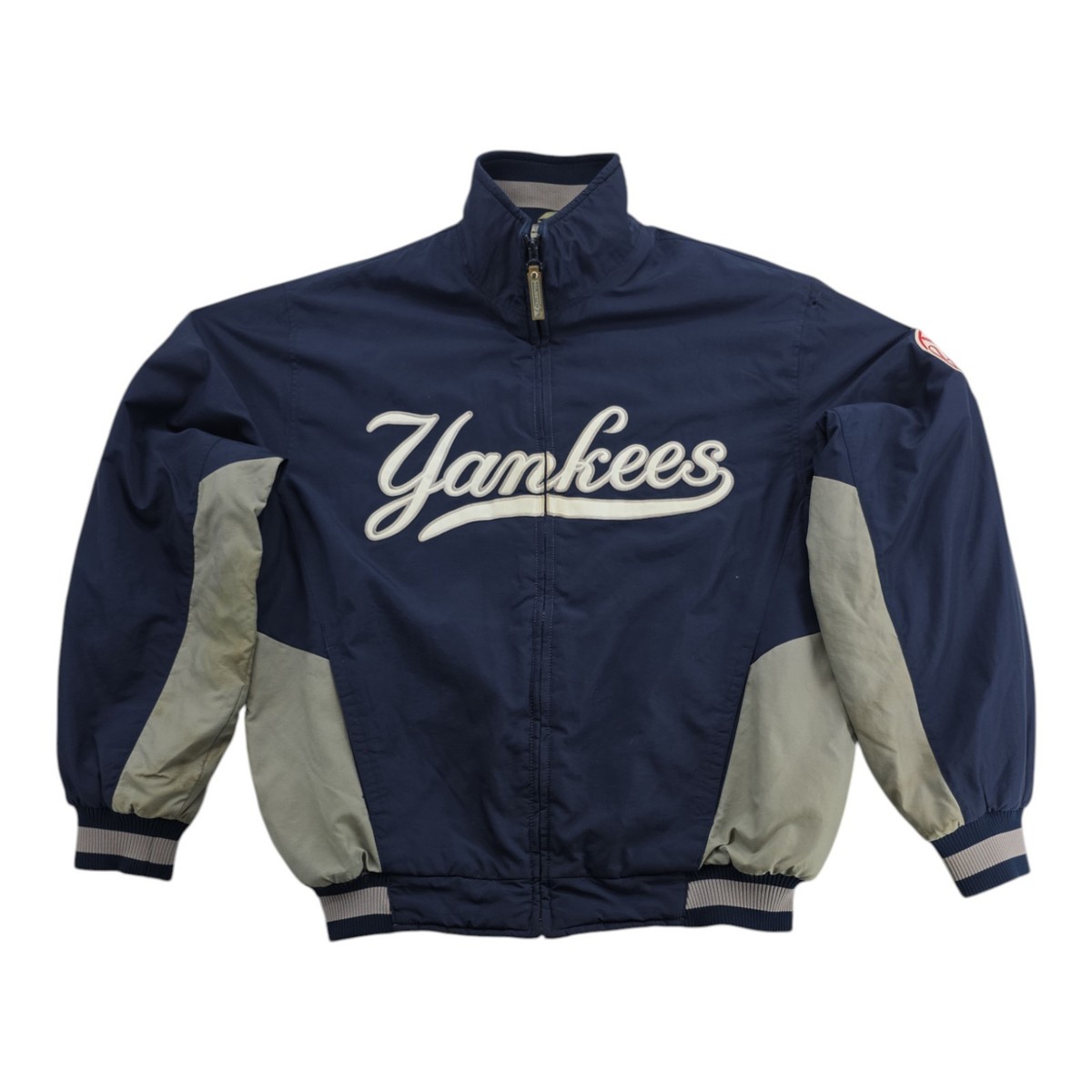 Yankees Majestic ジャケット M ネイビー Majestic New York Yankees Full Zip Jacket Navy Gray MLB