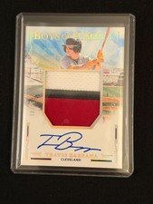 Travis Bazzana 2025 Boys of Summer Jumbo Material Auto Holo Silver #10/25