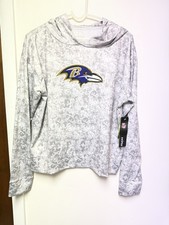 NFL Baltimore RAVENS Certo Women’s XL Pullover  Hoodie NWT Thin & Soft