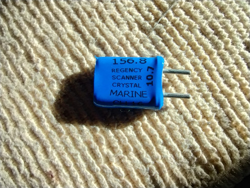 SCANNER CRYSTAL 156.8 MHz MARINE CHANNEL 16                       156.80 156.800