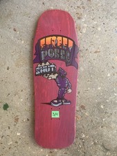 Primewood Shut Skateboards Deck Street Posse 80s speck Pink custom Shark 3/4