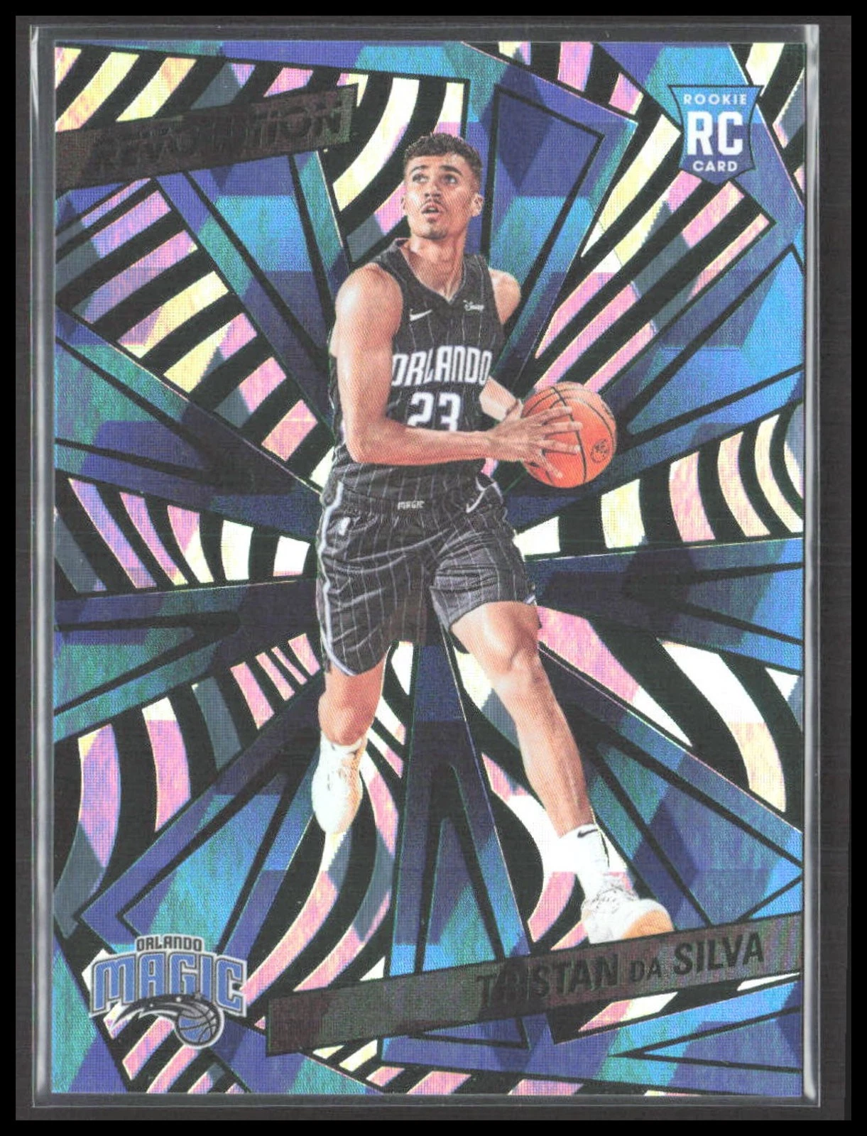 2024-25 Panini Basketball Revolution Tristan da Silva Cubic /50 #142 RC