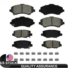 Front + Rear Ceramic Brake Pads Set for 2007 ...