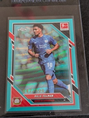 Topps Topps Chrome Bundesliga Malik Tillman Bayer 04 Leverkusen /77