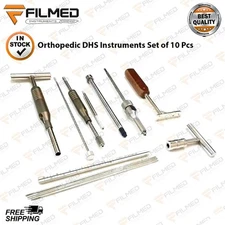 Orthopedic DHS Instruments Set of 10 Pcs surgical Instruments