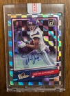 2020 Panini Donruss The Rookies Justin Jefferson AUTO #66/149 Vikings Rookie 🔥