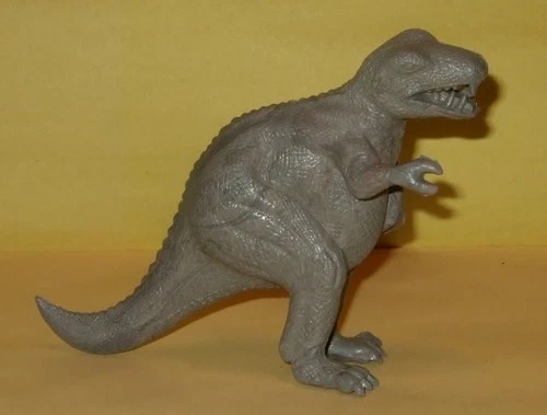 Minty 1950's Marx  MARBLED POT BELLY TYRANNOSAURUS T-REX Dinosaur For Playsets