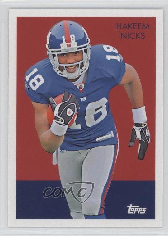 Hakeem Nicks Topps Chicle #92 Base