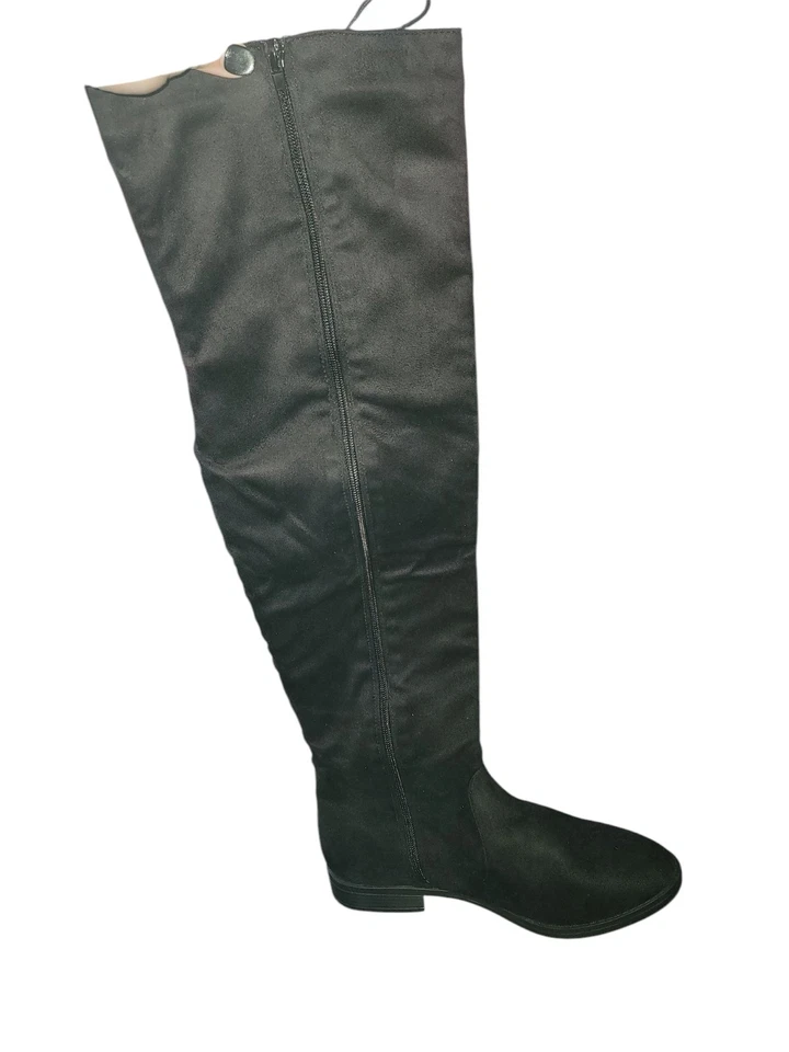 BOTAS CHARLOTTE RUSSE NEGRAS HASTA LA RODILLA ANCHA CON CORDONES (2) Zapatos Calzado Foto 4 de 4