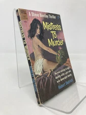 Mistress to Murder by Robert Dietrich First 1st Edition VG PB 1960