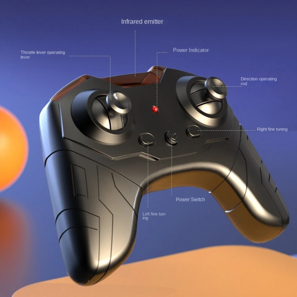 Charging Mini Remote Control Plane RC Helicopters Flying Helicopter Toy Drone - Imagen 4 de 4