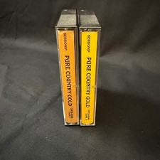 Pure Country Gold Cassette Tapes Lot of 2 Sessions Warner OPCS-4506 1987 Vintage