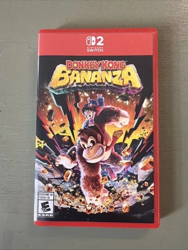 Donkey Kong Bananza - Nintendo Switch 2 Game And Case