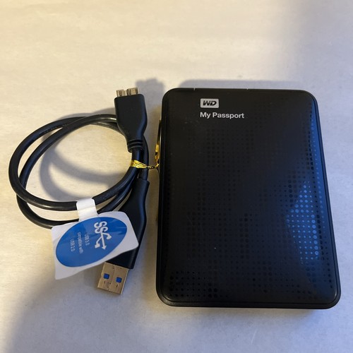 Western Digital My Passport - Black FOR PARTS NOT WORKING