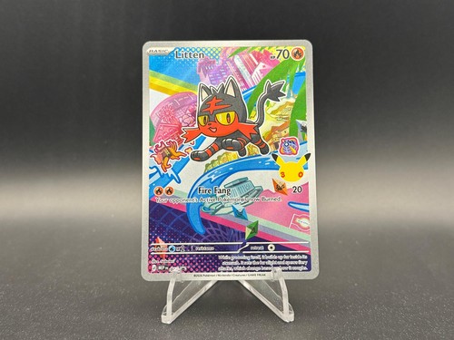 Litten 044 Holo | ME: Mega Evolution Promo Pokemon NM