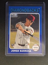 2024 Jorge Barrosa - Topps Heritage Blue Border #690 Arizona Diamondbacks 