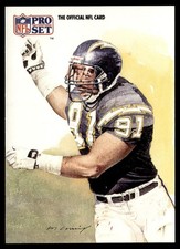 1991 Pro Set Leslie O'Neal San Diego Chargers #421