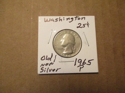 Washington Quarter, 1965-P, Non Silver, #101.