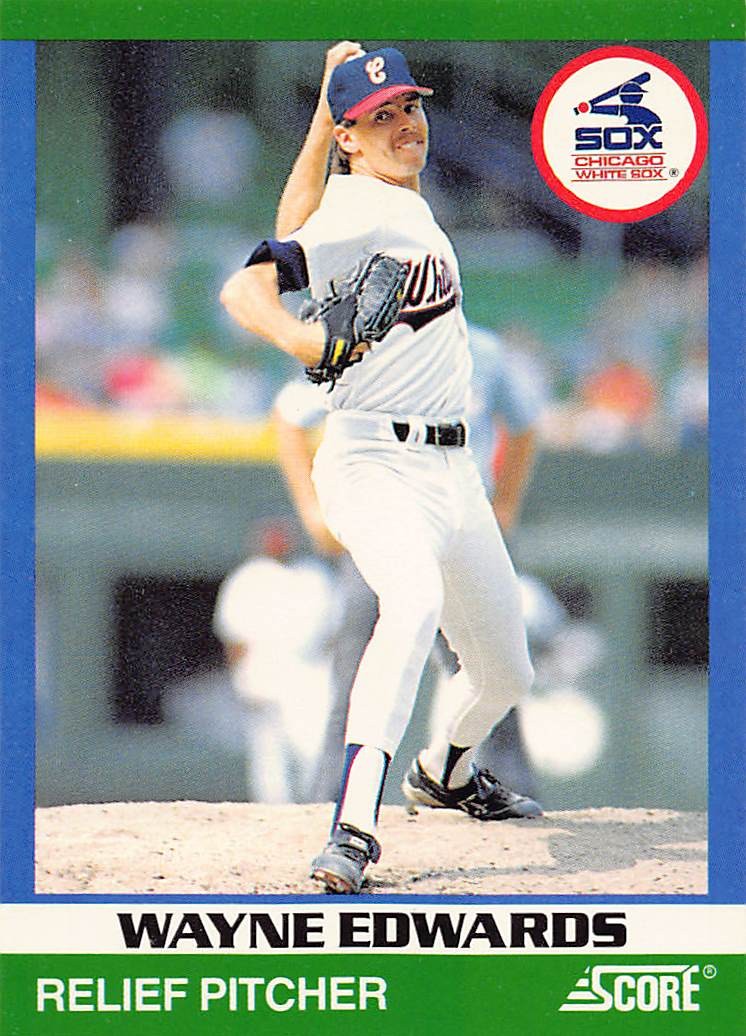 Wayne Edwards 1991 Score 100 Rising Stars 10  Chicago White Sox  Baseball Card