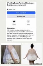 Wedding/Long Formal Dress Petticoat Underskirt