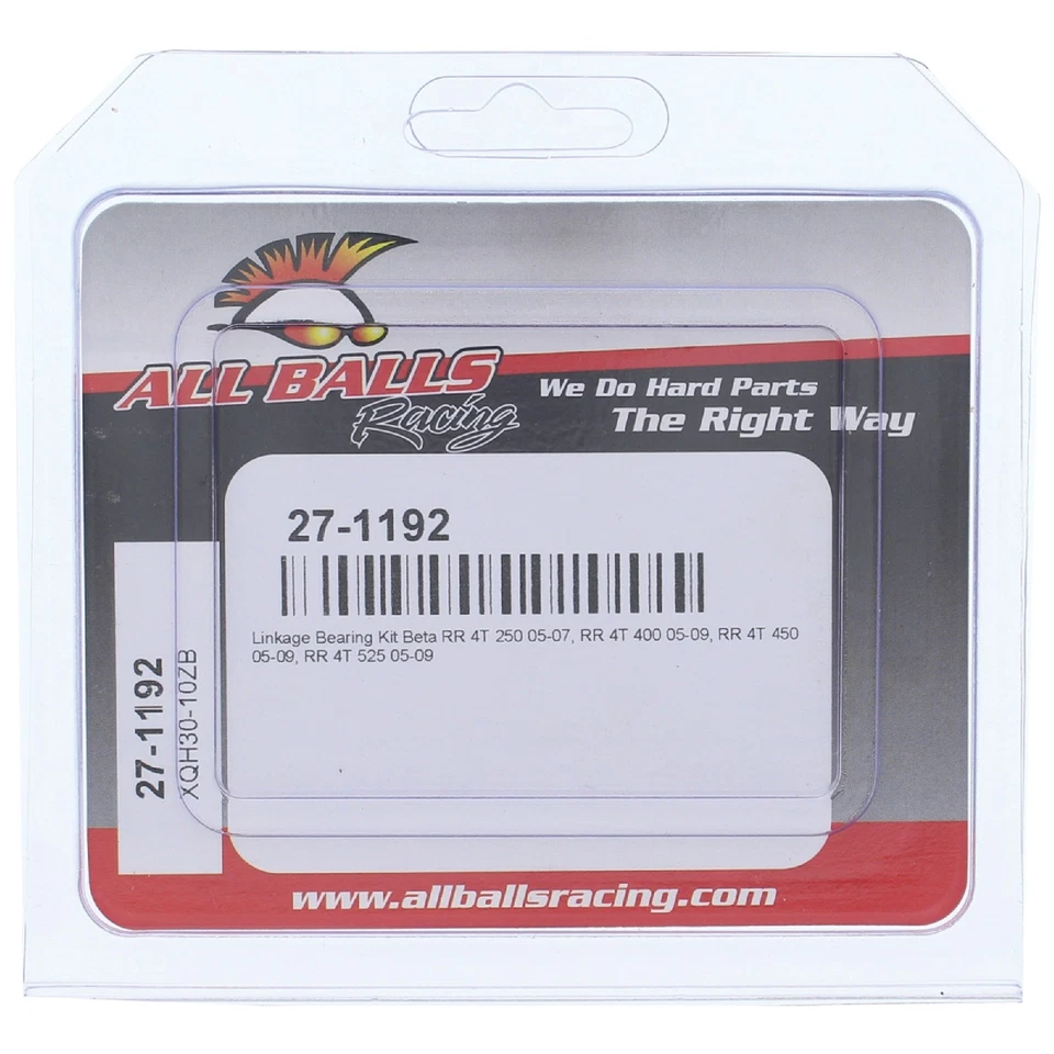 All Balls Linkage Bearing Kit (27-1192) for Beta RR 4T 400 05 06 07 08 09 Foto 4 de 4