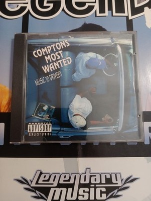 COMPTONS MOST WANTED-MUSIC TO DRIVEBY CD Rap Hip-Hop MC Eiht