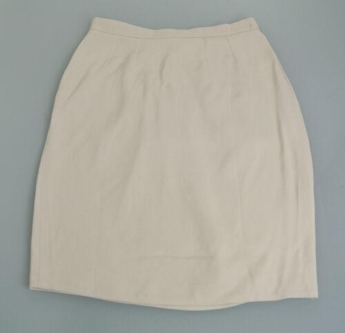 $695 New Gucci Women's Beige Silk Drape Front Short Skirt 261856 | eBay