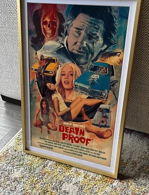 Death Proof Poster, Wall Art, Best Gift