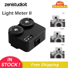 US TTArtisan Light Meter II Camera 23 Shutter Speed Click Aperture Hot/Cold Shoe