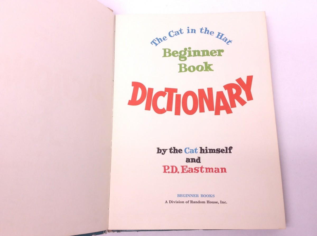 洋書絵本辞書 The Cat in the Hat Dictionary Amazon | The Cat in the Hat Dictionary (Bright and Early