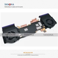 New 099TM1 99TM1 For Dell G16 AMD CPU GPU Cooling Fan Heatsink Cooler
