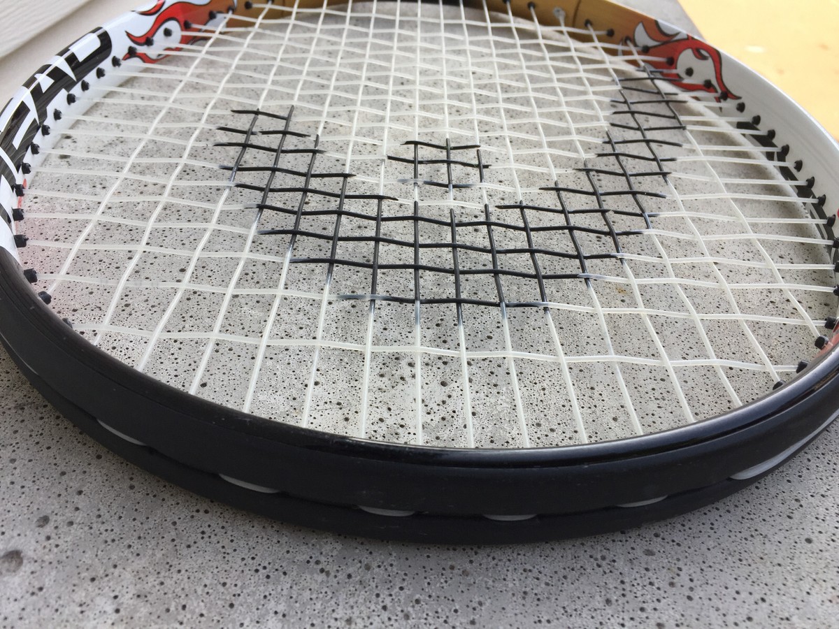 専用29 Head Tour Pro Gold Fire Flames Tennis Racquet 4-3/8