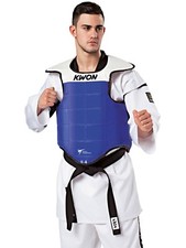 Wende Weste von Kwon, blau/rot. Anerkannt von der WTF. Taekwondo, Kampfsport,TKD