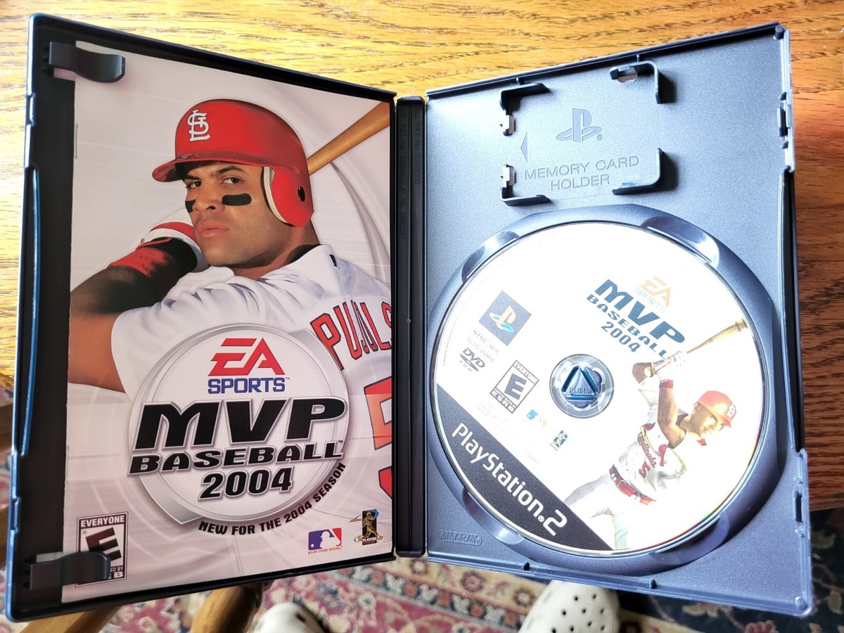PlayStation 2 MVP Baseball 2004 PS2 MLB Albert Pujols video