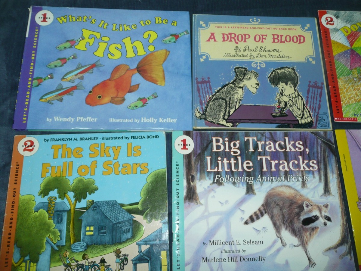 Lot of 19 LET'S READ & FIND OUT SCIENCE Picture Book