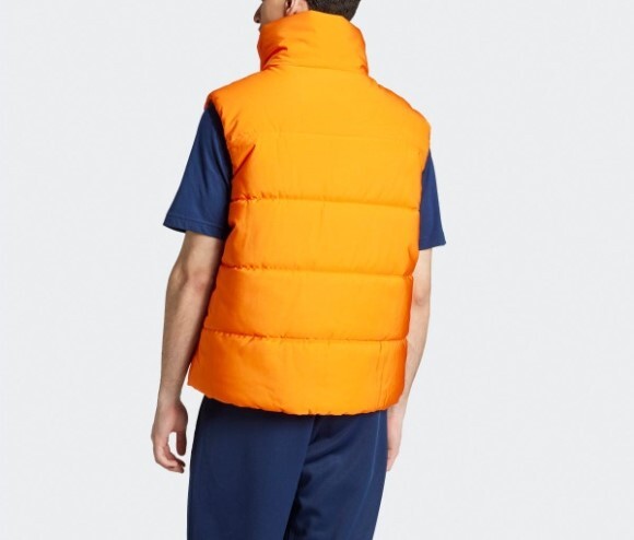 Adidas Originals 70s Padded Gilet Vest - Orange / JN9554