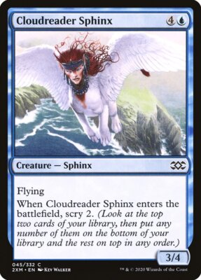 Magic the Gathering (mtg): 2XM: Cloudreader Sphinx  (x 4)