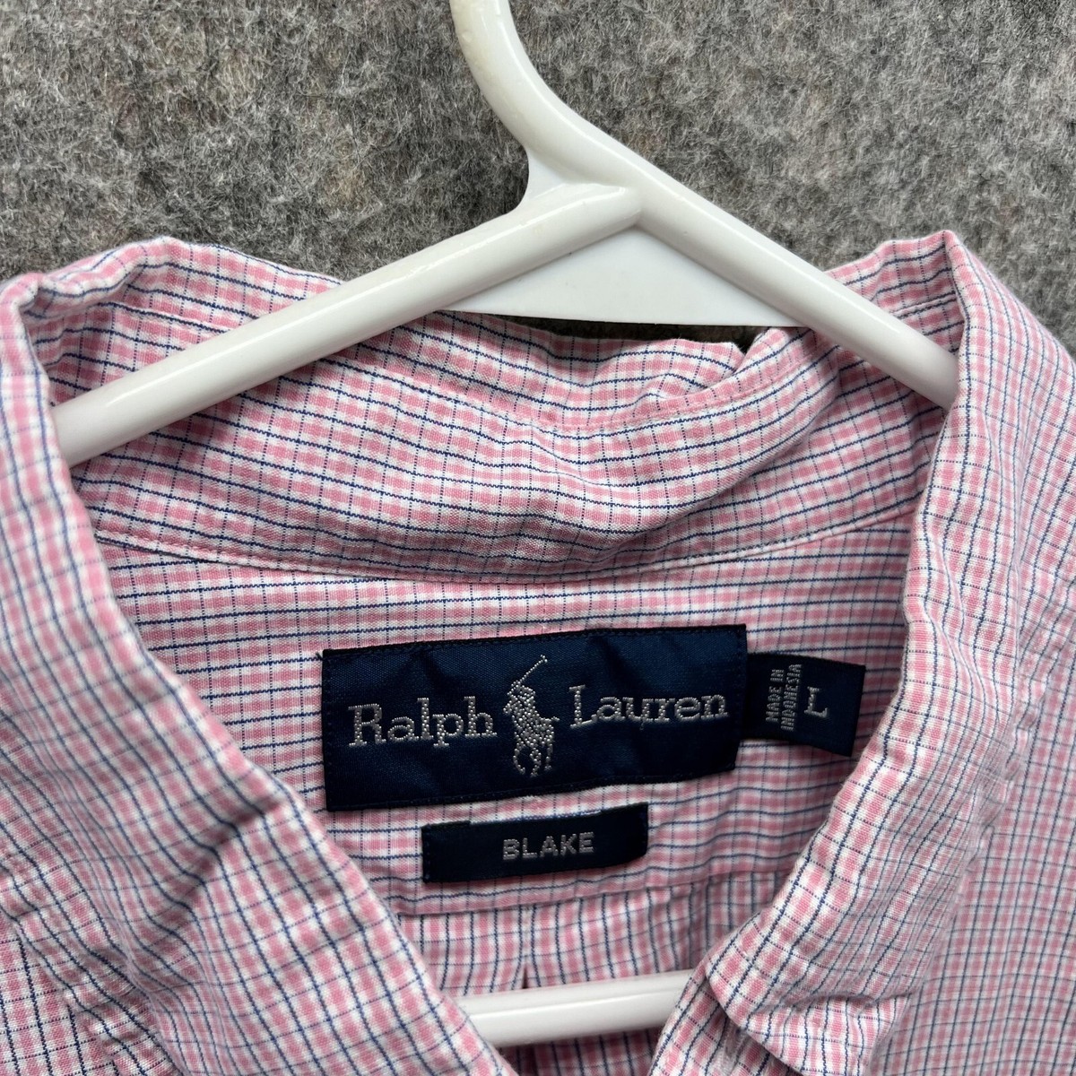 希少◎ ralph lauren blake pink linen! XXL Polo Ralph Lauren Shirt Men Large Adult Pink Casual button