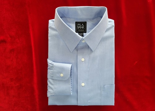 BLUE Dress Shirt 17 