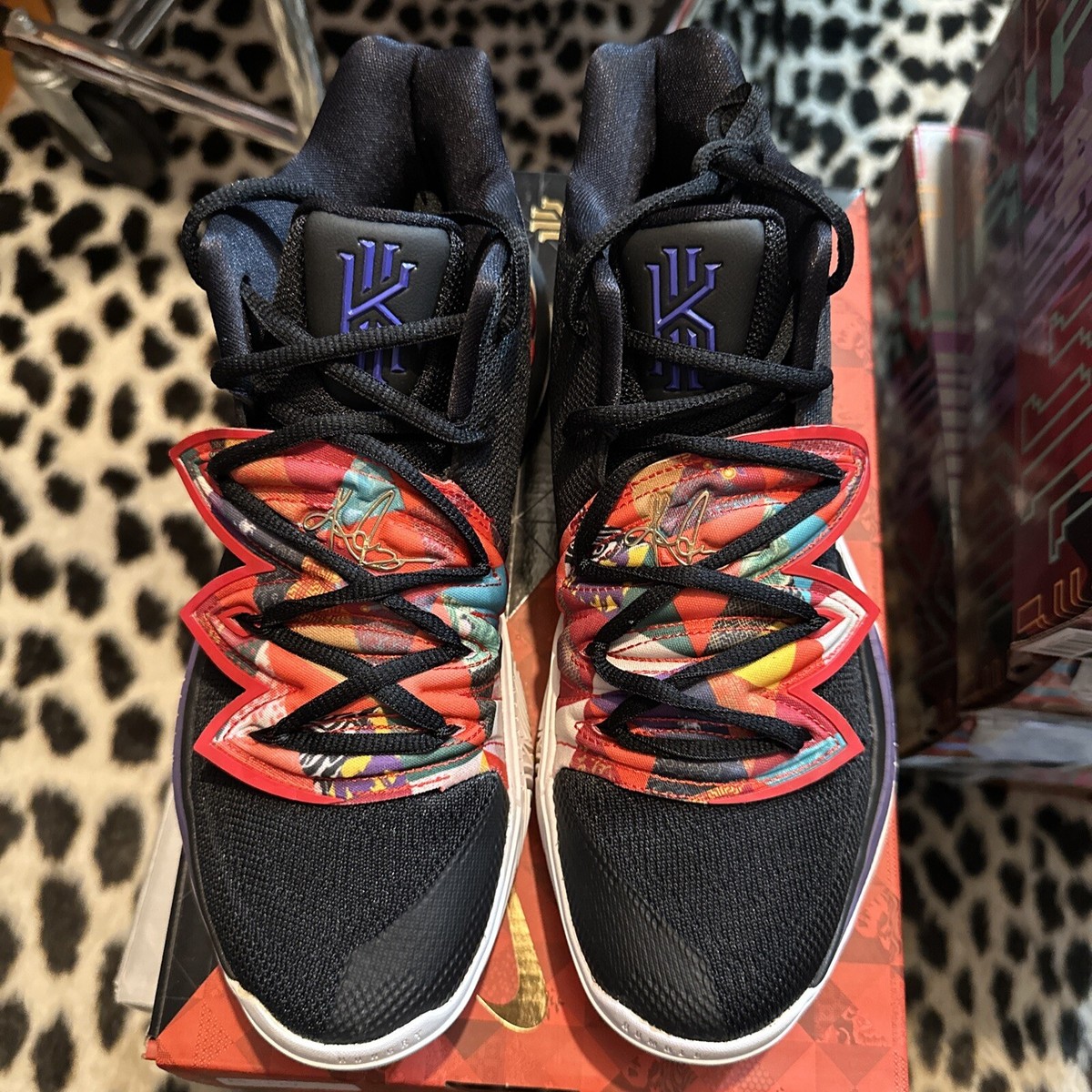 Nike Kyrie 5 CNY Chinese New Year Size 8.5. AO2918-010 Jordan Kobe